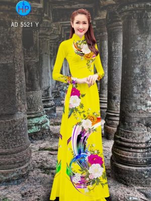 Vải áo dài Hoa in 3D mới ra AD 5521 26 1580441099 593 Vai ao dai Hoa in 3D moi ra AD 5521