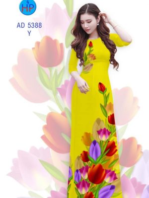 Vải áo dài Hoa tulip mới ra AD 5388 30 1580441496 246 Vai ao dai Hoa tulip moi ra AD 5388
