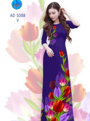 Vải áo dài Hoa tulip mới ra AD 5388 34 1580441496 833 Vai ao dai Hoa tulip moi ra AD 5388