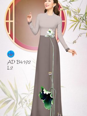 Vải áo dài Sen thanh cao mới ra AD B4192 21 1580442065 10 Vai ao dai Sen thanh cao moi ra AD B4192