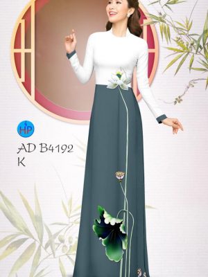 Vải áo dài Sen thanh cao mới ra AD B4192 23 1580442065 133 Vai ao dai Sen thanh cao moi ra AD B4192