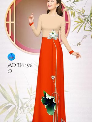 Vải áo dài Sen thanh cao mới ra AD B4192 22 1580442065 671 Vai ao dai Sen thanh cao moi ra AD B4192