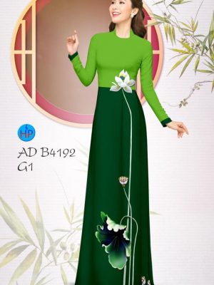 Vải áo dài Sen thanh cao mới ra AD B4192 24 1580442066 393 Vai ao dai Sen thanh cao moi ra AD B4192