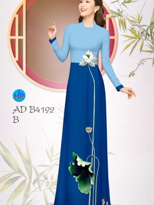 Vải áo dài Sen thanh cao mới ra AD B4192 37 1580442066 474 Vai ao dai Sen thanh cao moi ra AD B4192