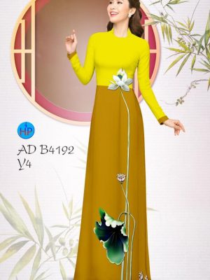 Vải áo dài Sen thanh cao mới ra AD B4192 28 1580442066 774 Vai ao dai Sen thanh cao moi ra AD B4192