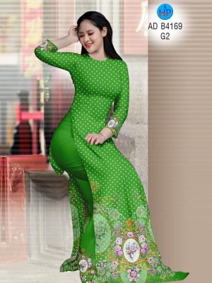 1580442204 206 Vai ao dai bi va hoa hong thiet ke 2020
