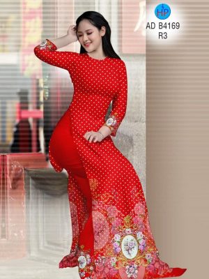 1580442204 221 Vai ao dai bi va hoa hong thiet ke 2020