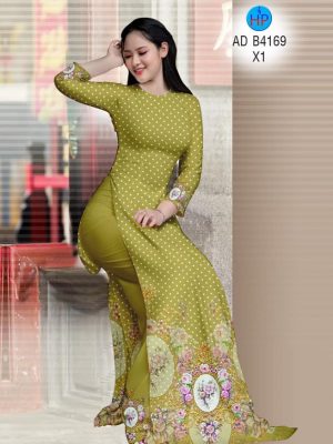 1580442204 395 Vai ao dai bi va hoa hong thiet ke 2020