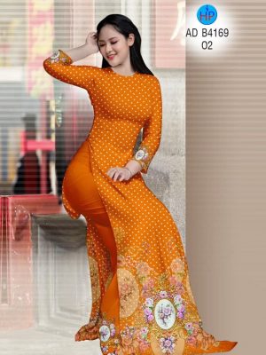 1580442204 43 Vai ao dai bi va hoa hong thiet ke 2020