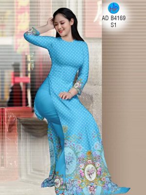 1580442204 590 Vai ao dai bi va hoa hong thiet ke 2020