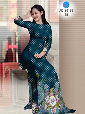 1580442204 897 Vai ao dai bi va hoa hong thiet ke 2020