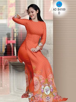 1580442205 838 Vai ao dai bi va hoa hong thiet ke 2020