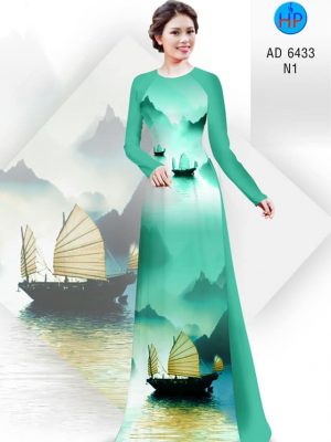 Vải áo dài Vịnh Hạ Long mới ra AD 6433 23 1580442304 180 Vai ao dai Vinh Ha Long moi ra AD 6433