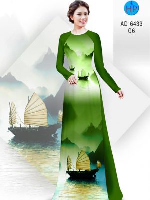 Vải áo dài Vịnh Hạ Long mới ra AD 6433 24 1580442304 552 Vai ao dai Vinh Ha Long moi ra AD 6433