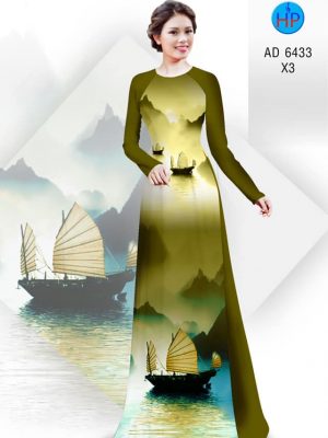 Vải áo dài Vịnh Hạ Long mới ra AD 6433 30 1580442305 141 Vai ao dai Vinh Ha Long moi ra AD 6433