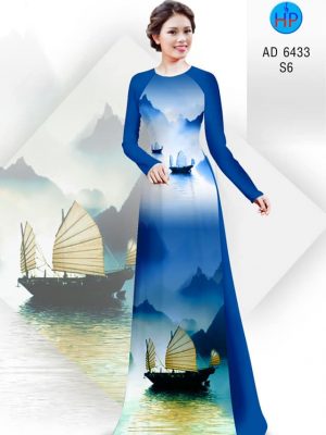 Vải áo dài Vịnh Hạ Long mới ra AD 6433 32 1580442305 759 Vai ao dai Vinh Ha Long moi ra AD 6433