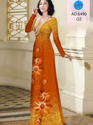 Vải áo dài rực rỡ thiết kế 2020 AD 6490 22 1580442755 921 Vai ao dai ruc ro thiet ke 2020 AD 6490