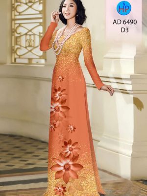 Vải áo dài rực rỡ thiết kế 2020 AD 6490 25 1580442756 279 Vai ao dai ruc ro thiet ke 2020 AD 6490