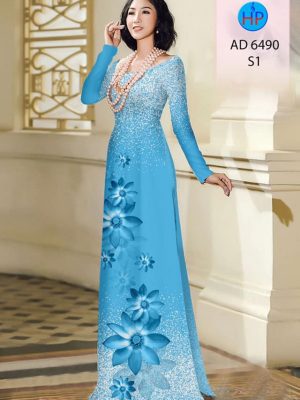 Vải áo dài rực rỡ thiết kế 2020 AD 6490 30 1580442756 424 Vai ao dai ruc ro thiet ke 2020 AD 6490