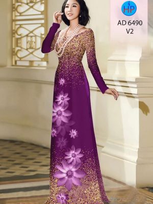 Vải áo dài rực rỡ thiết kế 2020 AD 6490 33 1580442756 446 Vai ao dai ruc ro thiet ke 2020 AD 6490
