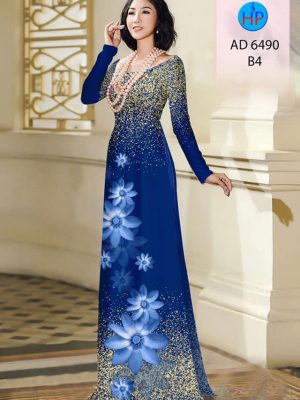 Vải áo dài rực rỡ thiết kế 2020 AD 6490 36 1580442756 816 Vai ao dai ruc ro thiet ke 2020 AD 6490
