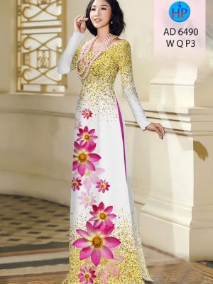 Vải áo dài rực rỡ thiết kế 2020 AD 6490 32 1580442756 985 Vai ao dai ruc ro thiet ke 2020 AD 6490