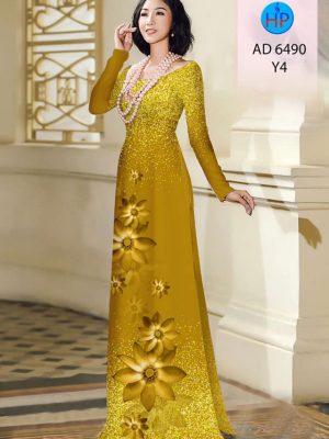 Vải áo dài rực rỡ thiết kế 2020 AD 6490 37 1580442757 69 Vai ao dai ruc ro thiet ke 2020 AD 6490