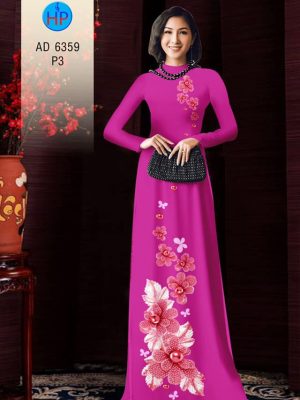 Vải áo dài hoa vàng rực rỡ kiểu mới AD 6359 24 1580442969 164 Vai ao dai hoa vang ruc ro kieu moi AD