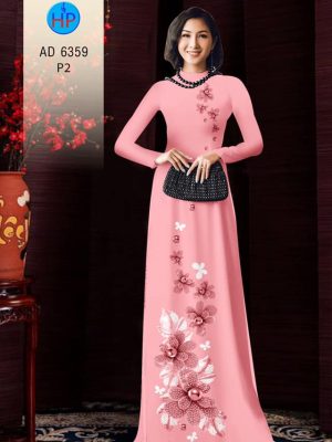 Vải áo dài hoa vàng rực rỡ kiểu mới AD 6359 23 1580442969 199 Vai ao dai hoa vang ruc ro kieu moi AD