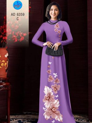Vải áo dài hoa vàng rực rỡ kiểu mới AD 6359 21 1580442969 803 Vai ao dai hoa vang ruc ro kieu moi AD