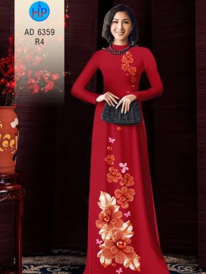 Vải áo dài hoa vàng rực rỡ kiểu mới AD 6359 31 1580442970 769 Vai ao dai hoa vang ruc ro kieu moi AD