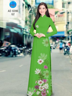Vải áo dài hoa hương đồng gió nội thiết kế 2020 AD 6286 21 1580443534 244 Vai ao dai hoa huong dong gio noi thiet ke