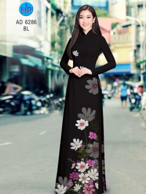 Vải áo dài hoa hương đồng gió nội thiết kế 2020 AD 6286 23 1580443534 488 Vai ao dai hoa huong dong gio noi thiet ke
