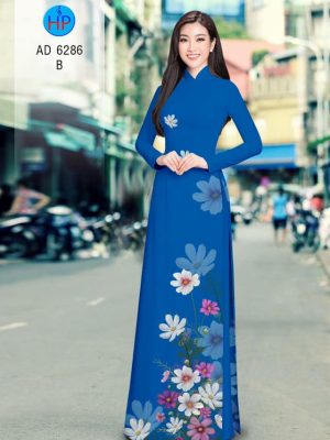 Vải áo dài hoa hương đồng gió nội thiết kế 2020 AD 6286 25 1580443534 58 Vai ao dai hoa huong dong gio noi thiet ke