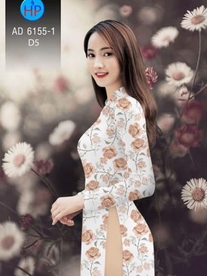 Vải áo dài Hoa hồng Valentine 14/02 mới ra AD 6155 21 1580443627 424 Vai ao dai Hoa hong Valentine 1402 moi ra AD