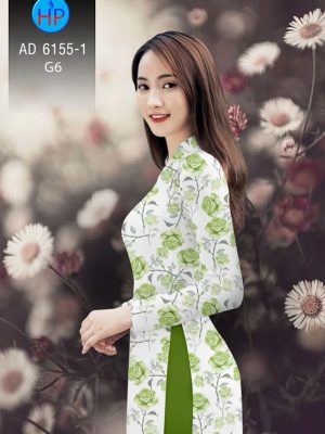 Vải áo dài Hoa hồng Valentine 14/02 mới ra AD 6155 25 1580443627 832 Vai ao dai Hoa hong Valentine 1402 moi ra AD