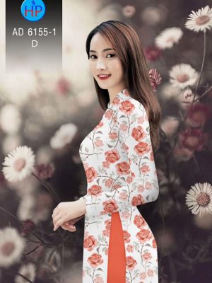 Vải áo dài Hoa hồng Valentine 14/02 mới ra AD 6155 28 1580443627 909 Vai ao dai Hoa hong Valentine 1402 moi ra AD