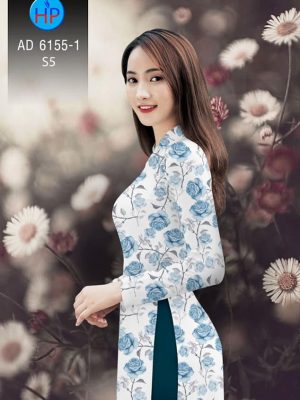 Vải áo dài Hoa hồng Valentine 14/02 mới ra AD 6155 36 1580443628 182 Vai ao dai Hoa hong Valentine 1402 moi ra AD