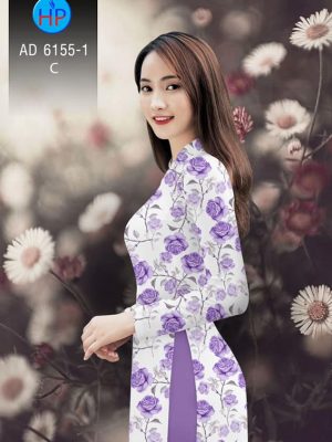Vải áo dài Hoa hồng Valentine 14/02 mới ra AD 6155 32 1580443628 378 Vai ao dai Hoa hong Valentine 1402 moi ra AD
