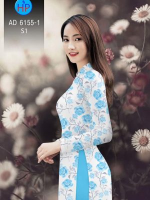 Vải áo dài Hoa hồng Valentine 14/02 mới ra AD 6155 33 1580443628 559 Vai ao dai Hoa hong Valentine 1402 moi ra AD