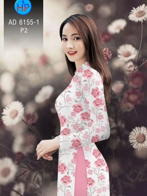 Vải áo dài Hoa hồng Valentine 14/02 mới ra AD 6155 35 1580443628 731 Vai ao dai Hoa hong Valentine 1402 moi ra AD