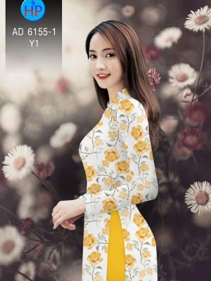 Vải áo dài Hoa hồng Valentine 14/02 mới ra AD 6155 29 1580443628 966 Vai ao dai Hoa hong Valentine 1402 moi ra AD