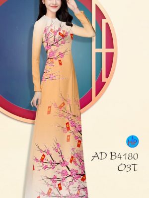 Vải áo dài Hoa Đào đón Xuân mới ra AD B4180 24 1580444487 186 Vai ao dai Hoa Dao don Xuan moi ra AD