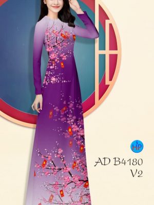 Vải áo dài Hoa Đào đón Xuân mới ra AD B4180 30 1580444487 242 Vai ao dai Hoa Dao don Xuan moi ra AD