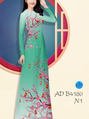 Vải áo dài Hoa Đào đón Xuân mới ra AD B4180 31 1580444487 842 Vai ao dai Hoa Dao don Xuan moi ra AD