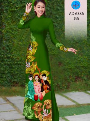 Vải áo dài Ngày Xuân kiểu mới AD 6386 22 1580444661 353 Vai ao dai Ngay Xuan kieu moi AD 6386