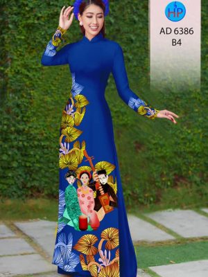 Vải áo dài Ngày Xuân kiểu mới AD 6386 28 1580444662 335 Vai ao dai Ngay Xuan kieu moi AD 6386