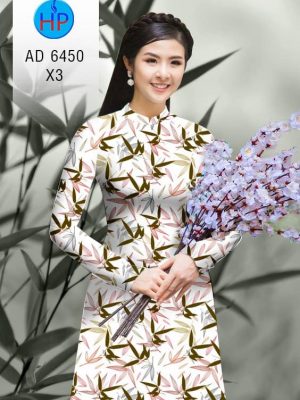 Vải áo dài hoa lá đều kiểu mới AD 6450 26 1580444914 110 Vai ao dai hoa la deu kieu moi AD 6450