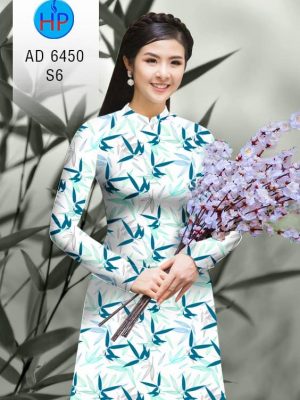 Vải áo dài hoa lá đều kiểu mới AD 6450 28 1580444914 728 Vai ao dai hoa la deu kieu moi AD 6450