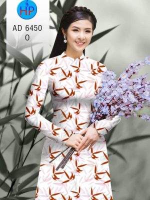 Vải áo dài hoa lá đều kiểu mới AD 6450 37 1580444915 286 Vai ao dai hoa la deu kieu moi AD 6450